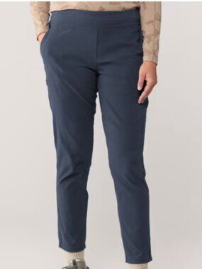 Mountain Hardwear Dynama Ankle Pants Dark Pine Pull-On Hiking Size Large